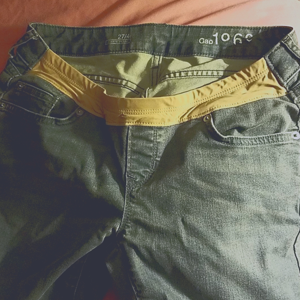 Gap maternity jeans